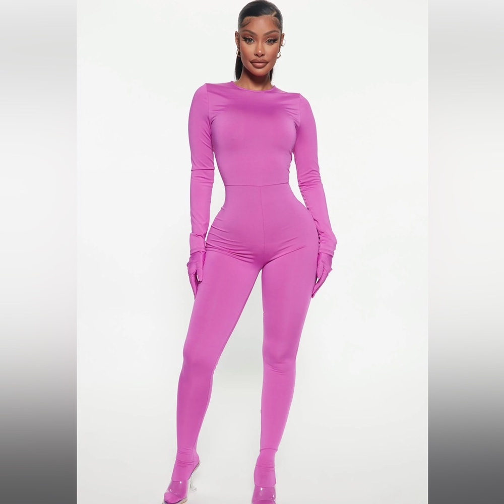 Women’s pink jumpsuit